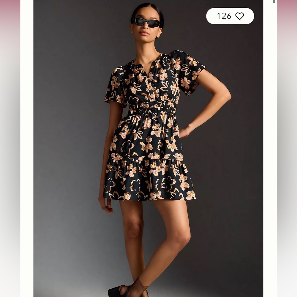 Anthropologie The Somerset Mini Dress